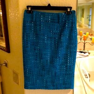 Gorgeous D&G wool, mohair & alpaca lined pencil skirt 38